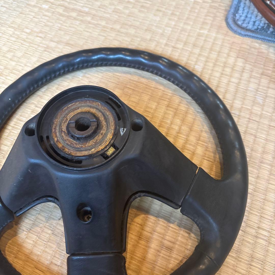 当時もの　激レア　希少　グランドシビックEF3 Si レザーステアリング