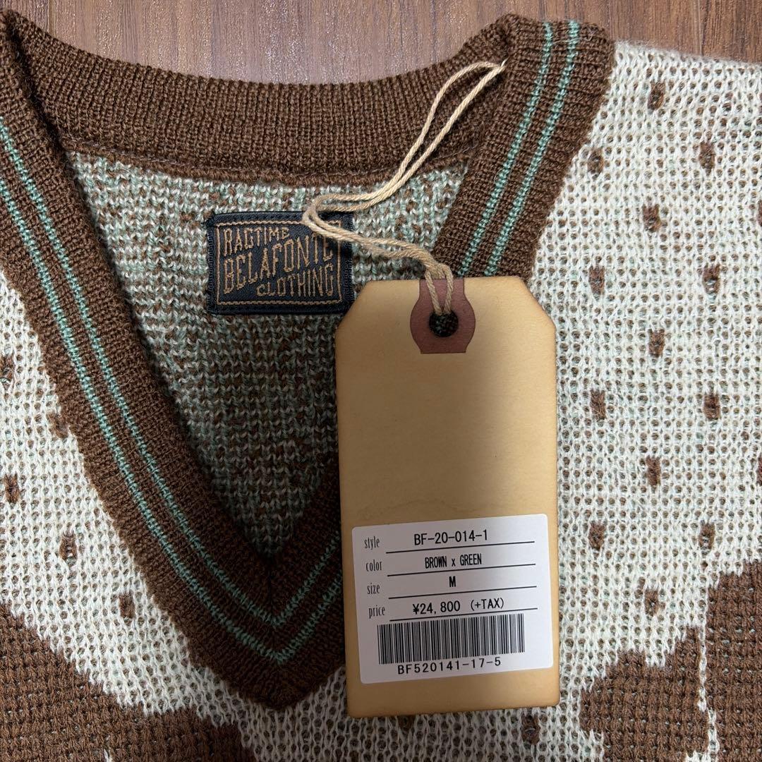 【新品】BELAFONTE WILDDUCK V NECK SWEATER