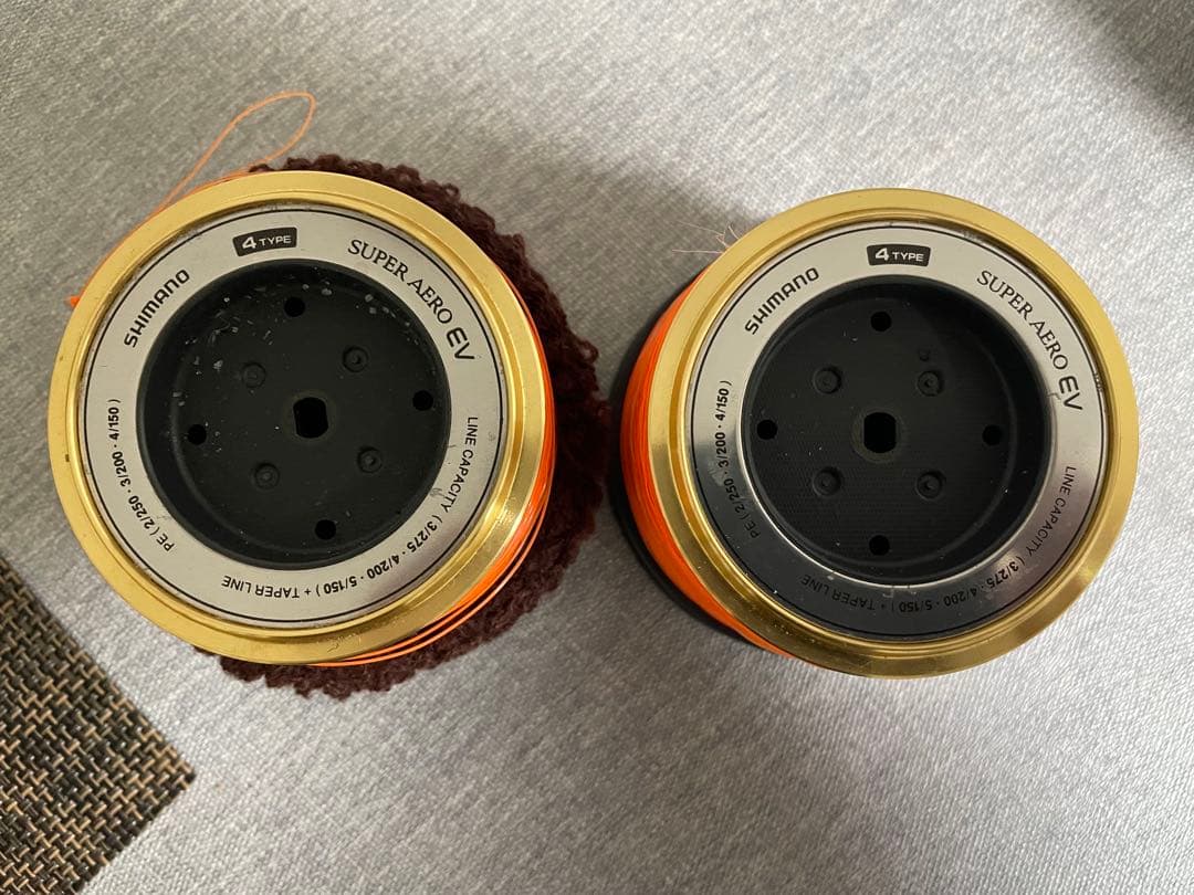 まだまだ現役　シマノ　初代スーパーエアロEV と替えスプール