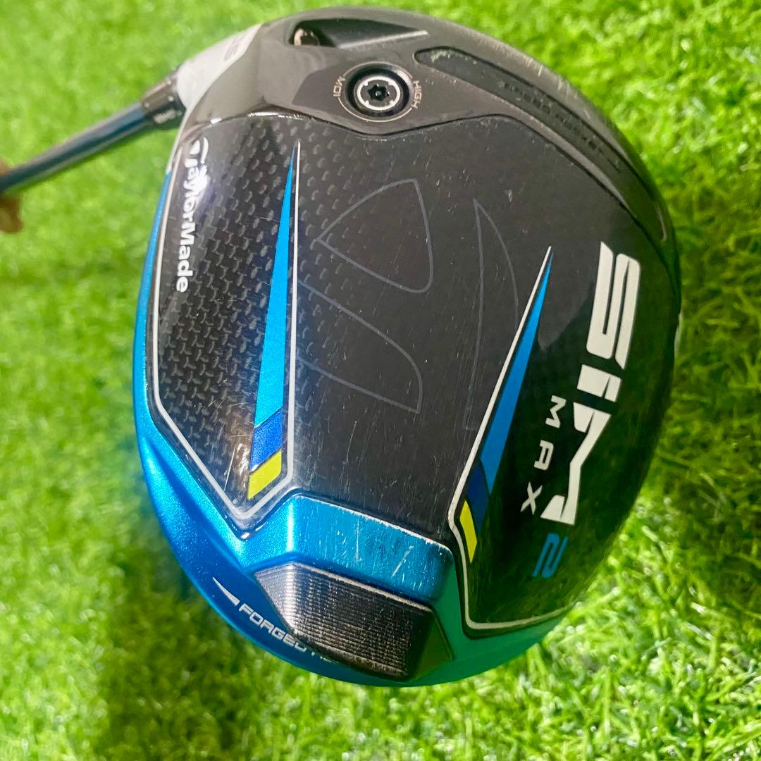 テーラーメイド シム2マックス ドライバー 10.5° S 左 レフティ クラブ