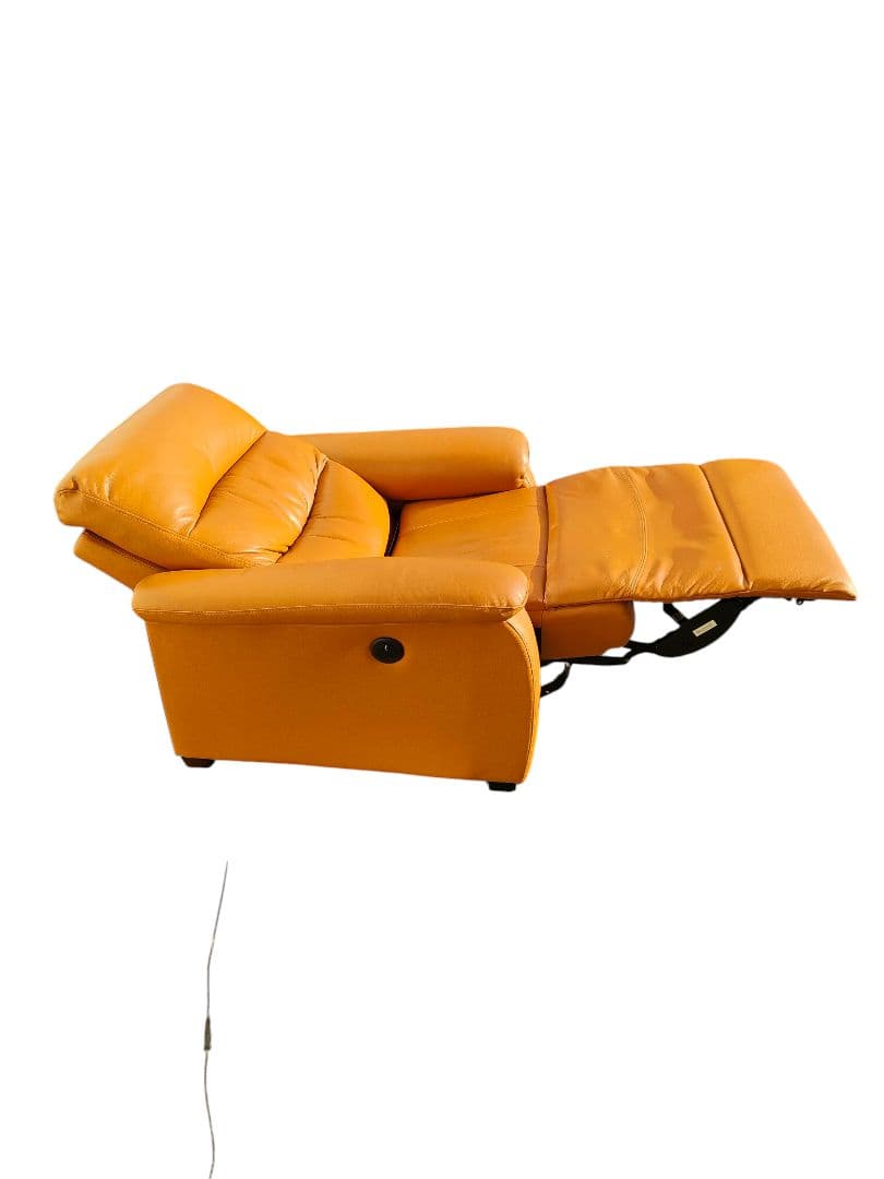 ニトリ　電動レザー リクライニングチェア　　キャメル色　USB付き 地域限定配送