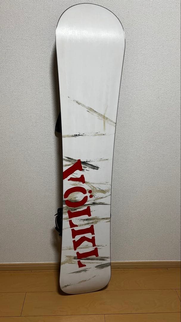 Völkl スノーボード ブラック FLUX PRビンディング付き