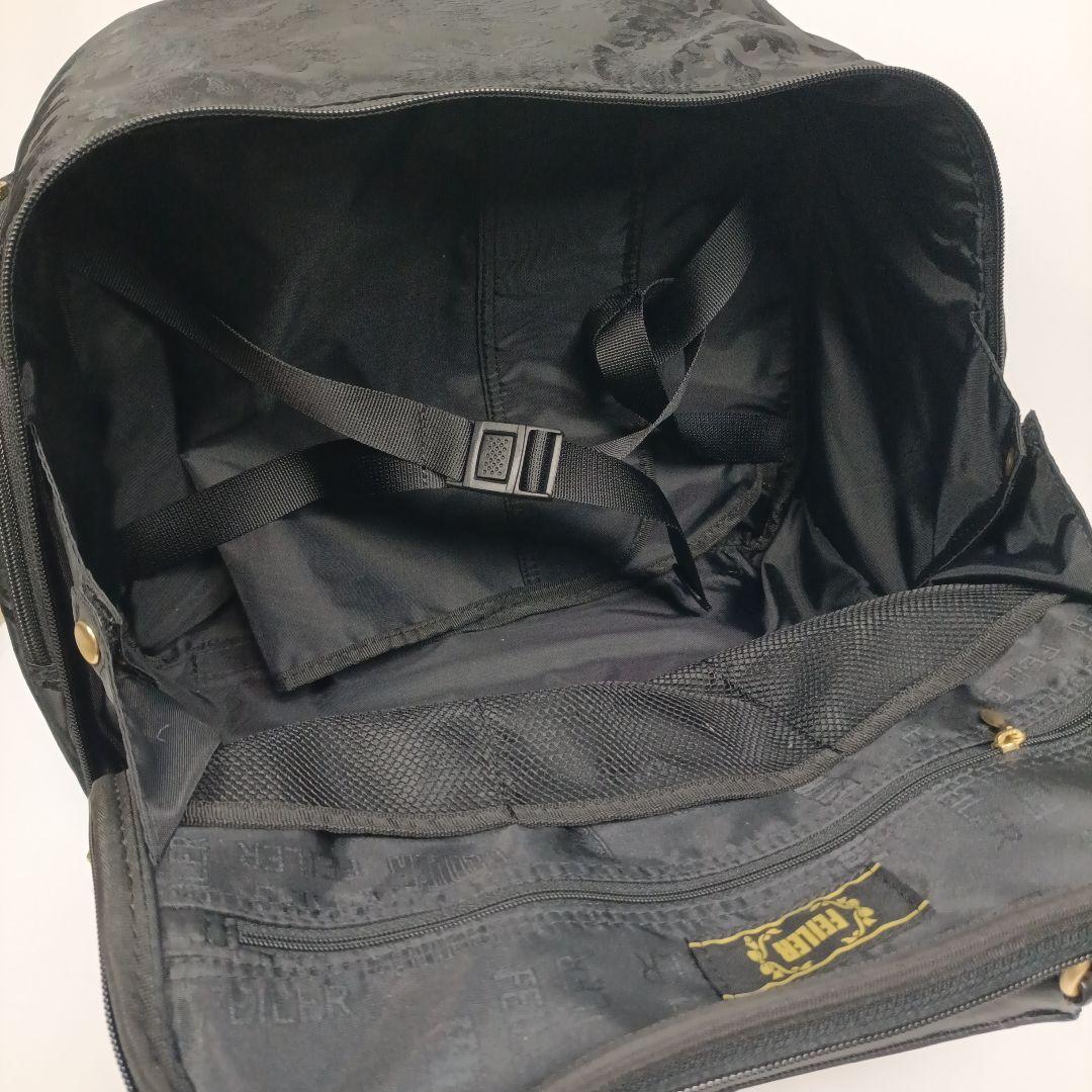 希少　FEILERフェイラー　トロリーバッグ　キャリーバッグ　黒　カギ付