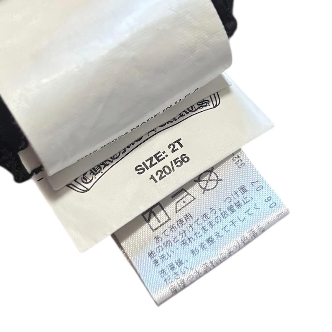 CHROME HEARTS ブラック Tシャツクロムハーツkids120130