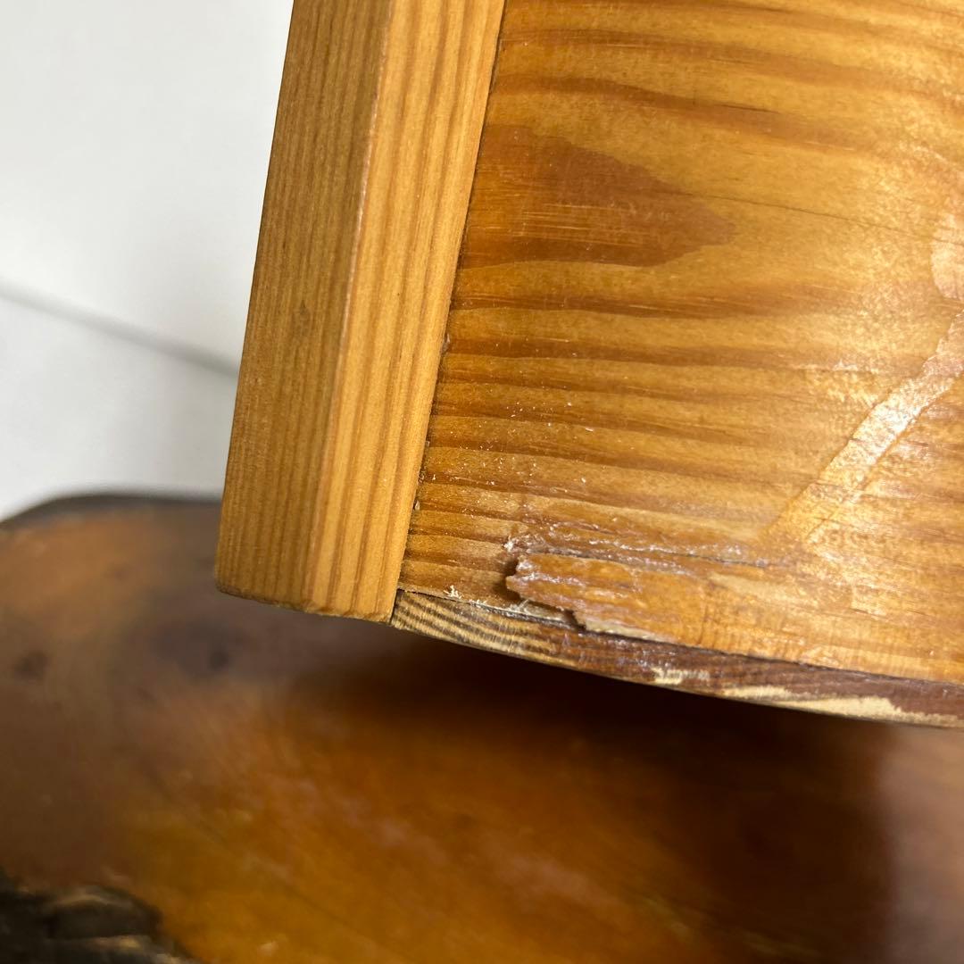 ヴィンテージ　スウェーデンsvepaskスヴェープアスク曲げ木箱　北欧雑貨