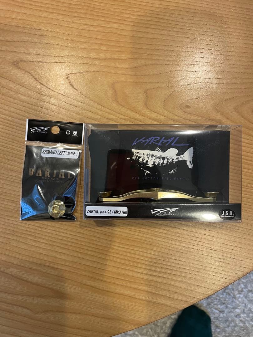 DRT VARAL95 / MK3 rim GOLD シマノ左用センターナット付