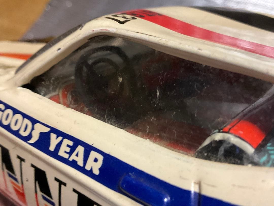 TAIYO社製／Mach1。MUSTANG。ブリキカー。【作動　凹みあり】。