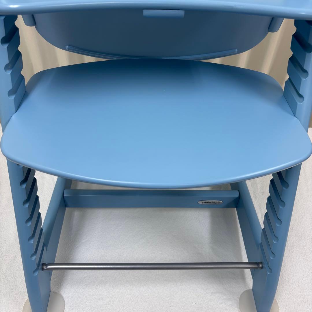 除菌清掃済　☆極美品☆　大和屋　すくすくチェアイーエヌ　ブルー