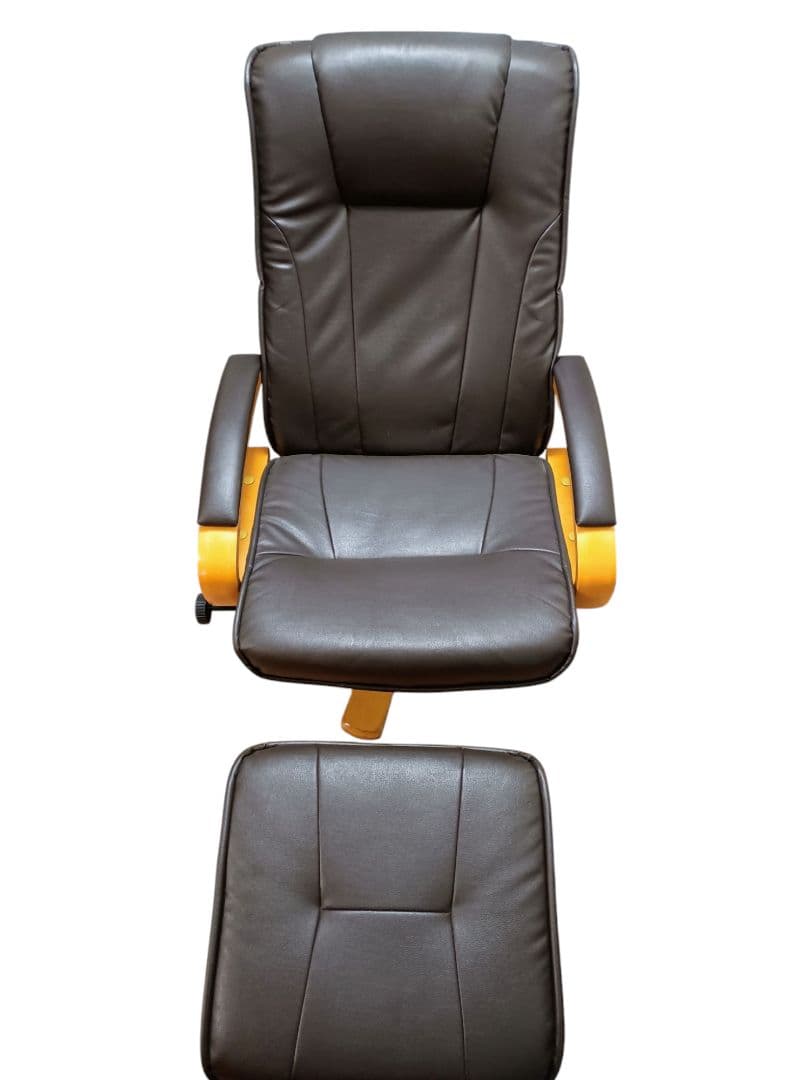 リクライニングチェア　パーソナルチェア　一人掛けソファ　オットマン付き