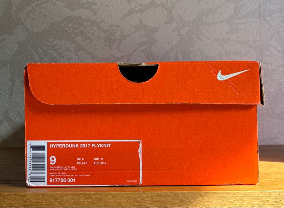 【新品未使用希少品】Nike Hyperdunk 2017 Flyknit