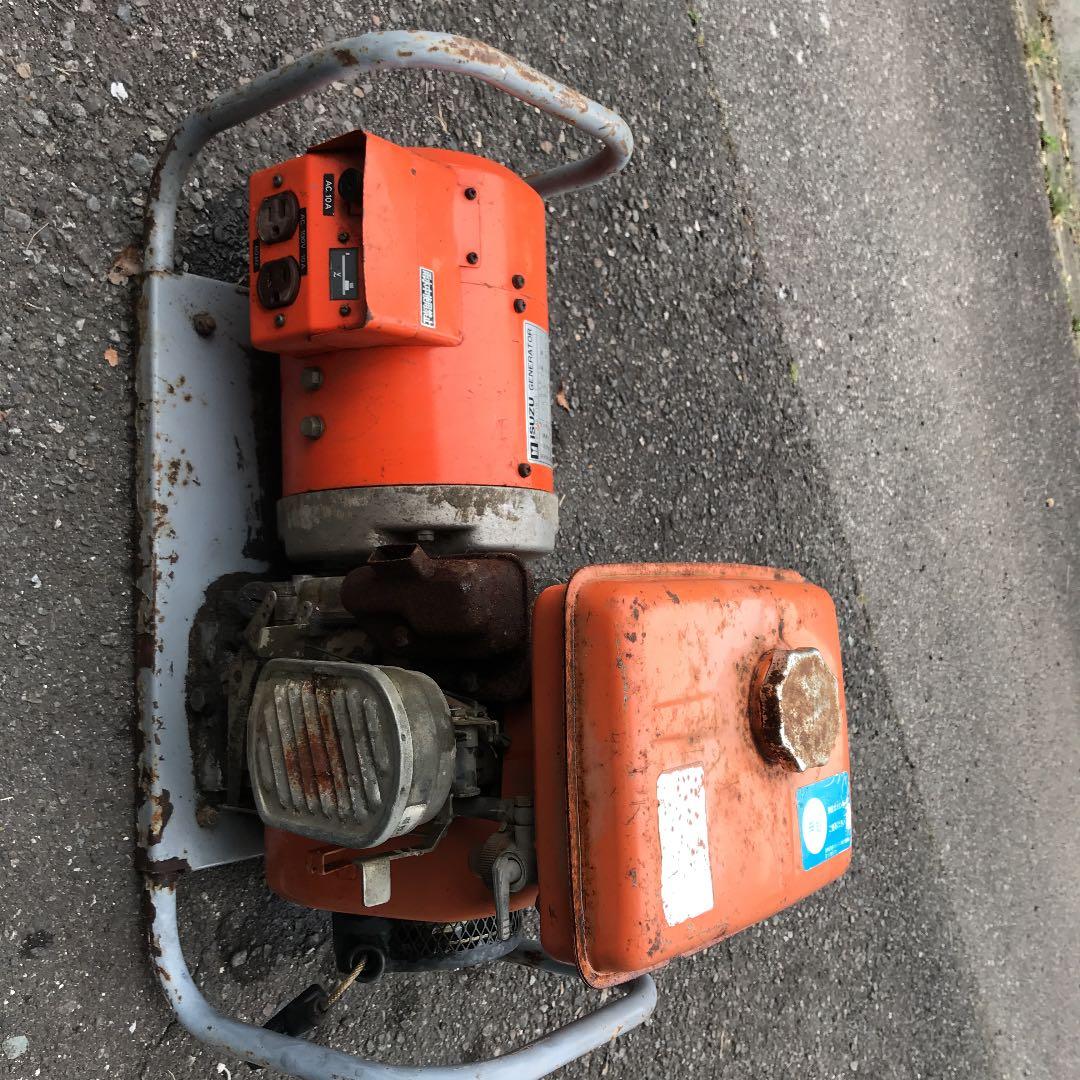 ISUZU発電機　ロビン　エンジン　中古ジャンク品