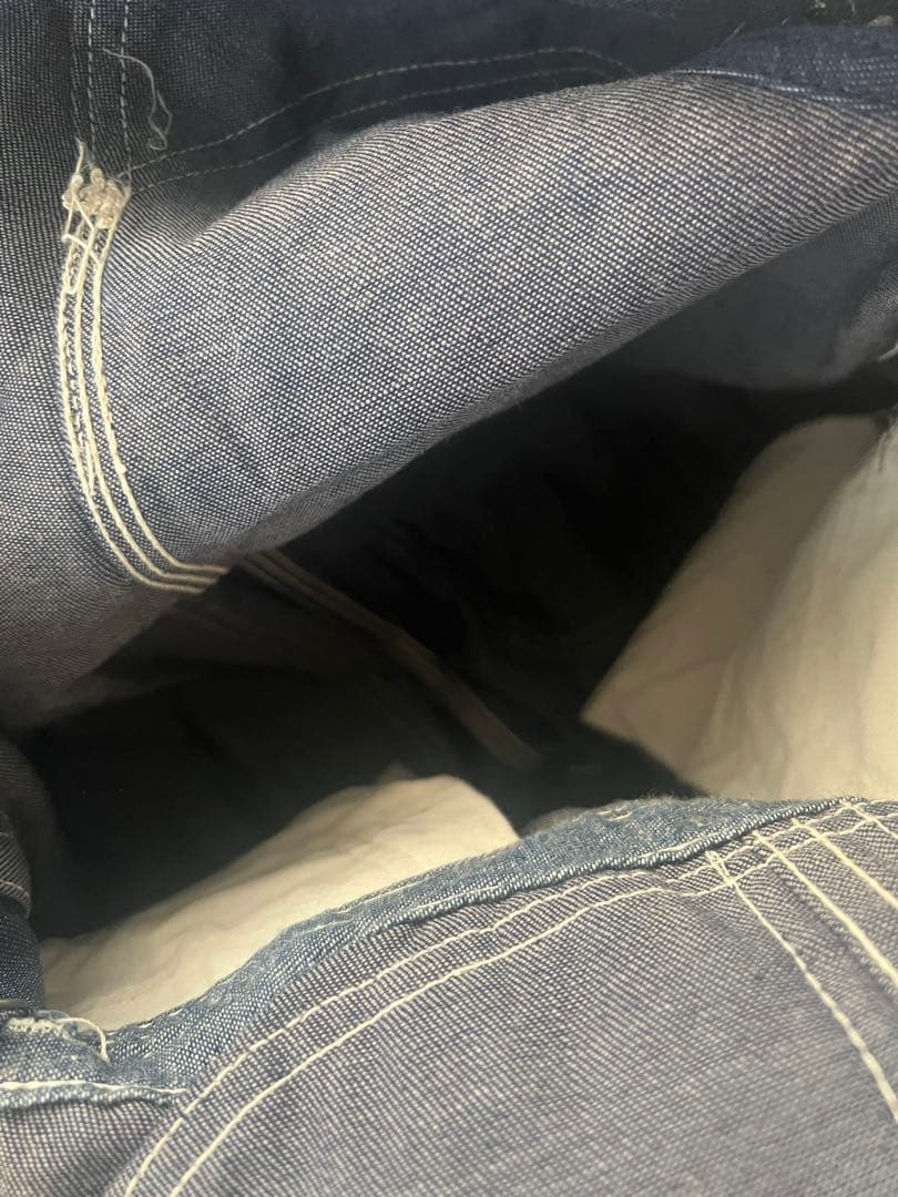 希少 60s70s Lee ヴィンテージインディゴオーバーオール USA製