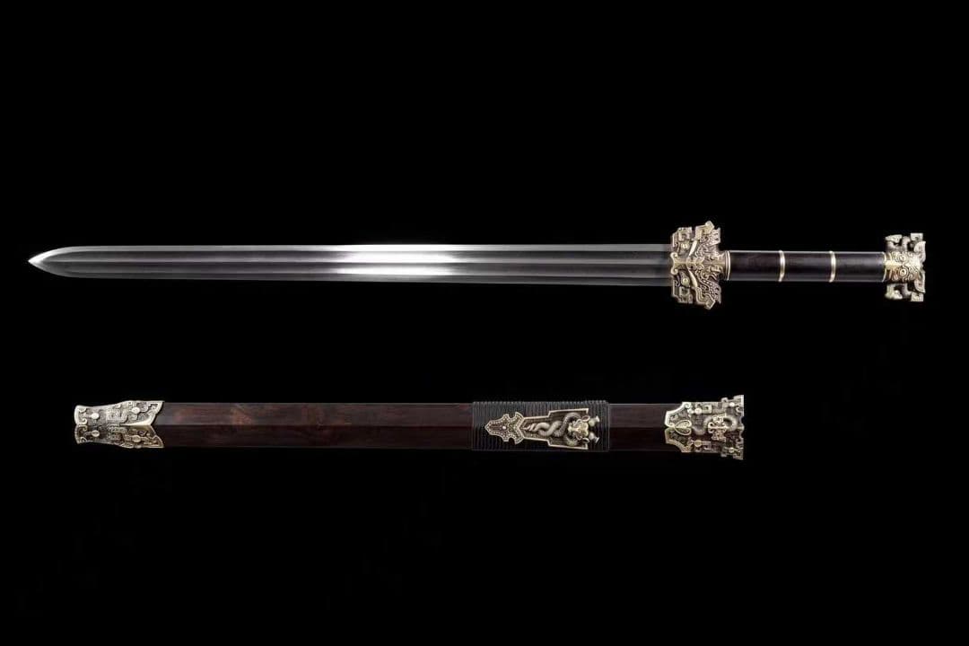 【覇王漢剣】 古兵器 刀装具 日本刀　模造刀 居合刀 武士道 鑑賞用 美術刀