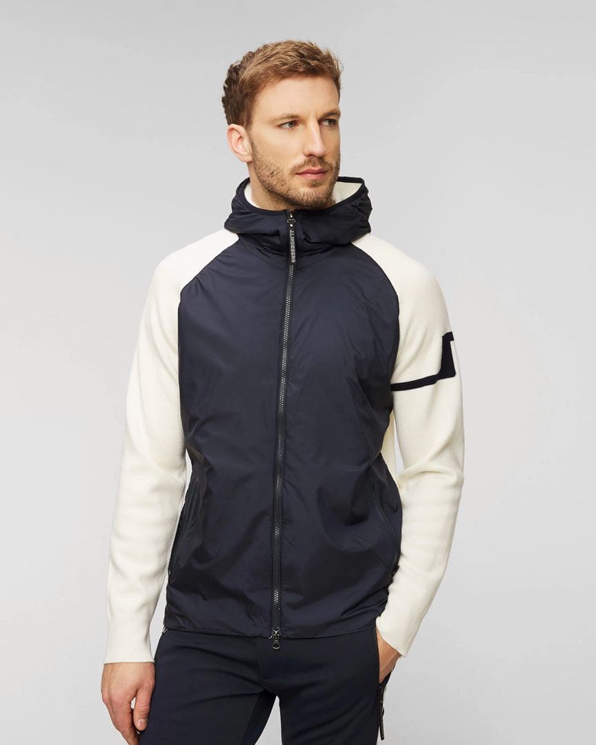 メンズウェア J.Lindeberg cascade hybrid hood jacket