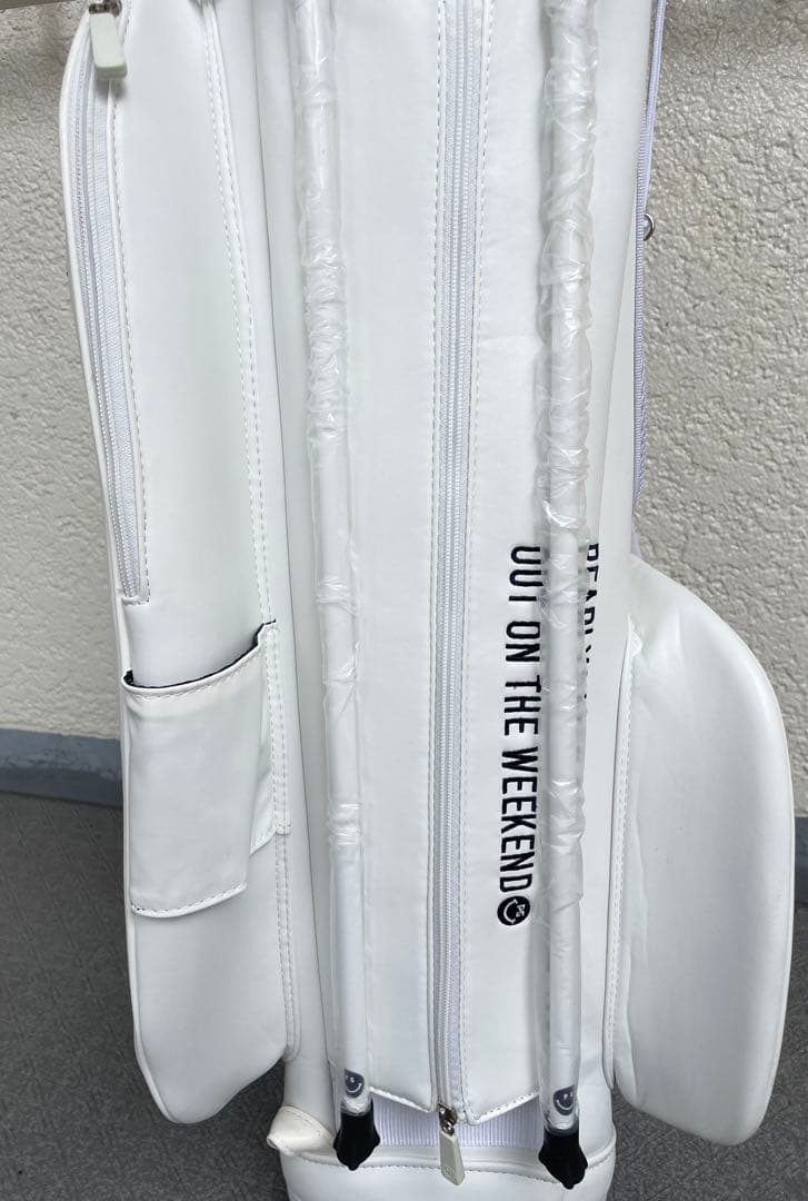 美品●パーリーゲイツ●PEARLY GATES キャディバッグ●アイアンカバー付