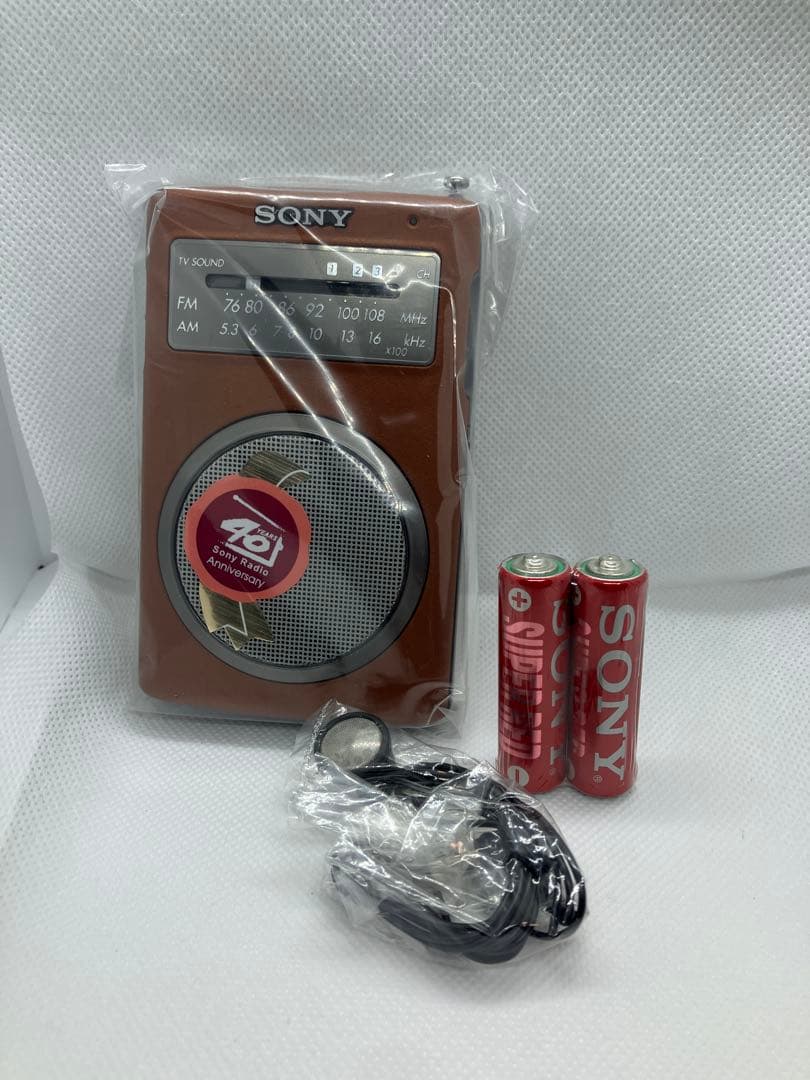 SONY ICF-TR40 FM/AMラジオ 完品