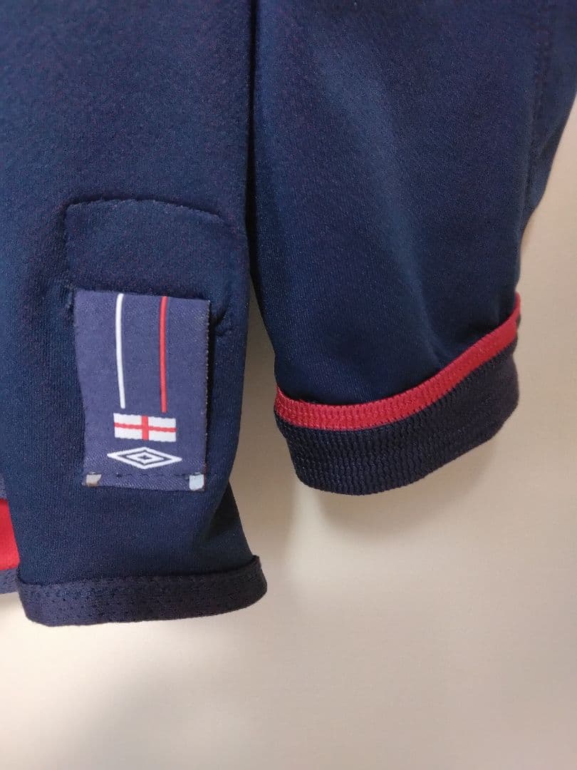 ウェア England Away 2004 #7 Beckham Longsleeve