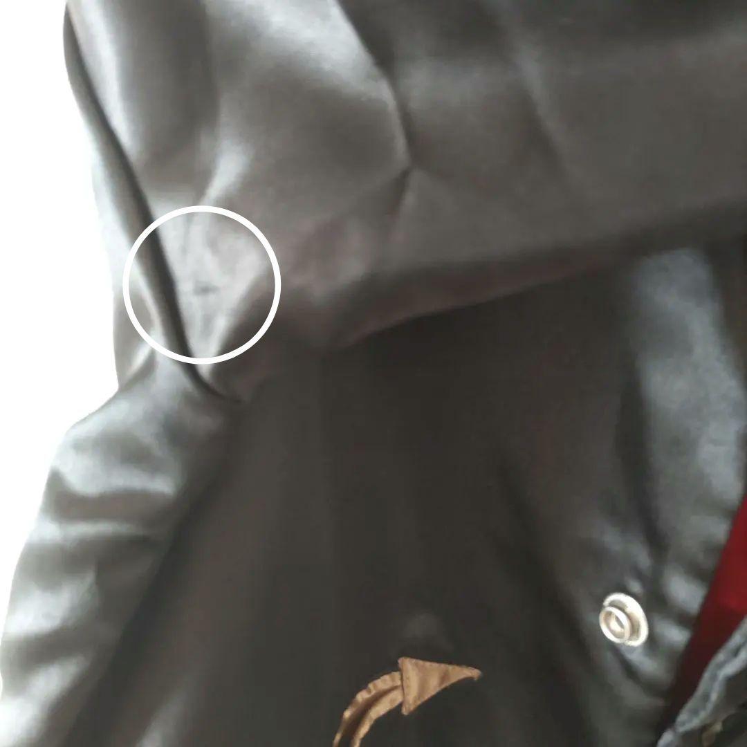 The Wanderers ブラック ナイロンジャケット