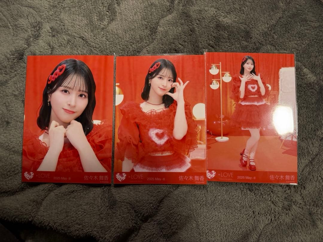 佐々木舞香 生写真 コンプ5セット
