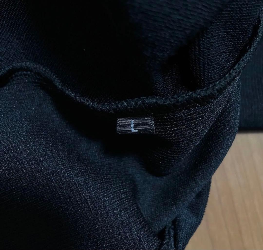 新品　TFW49 ショートモックネック　トレーナー　スウェット　L ブラック