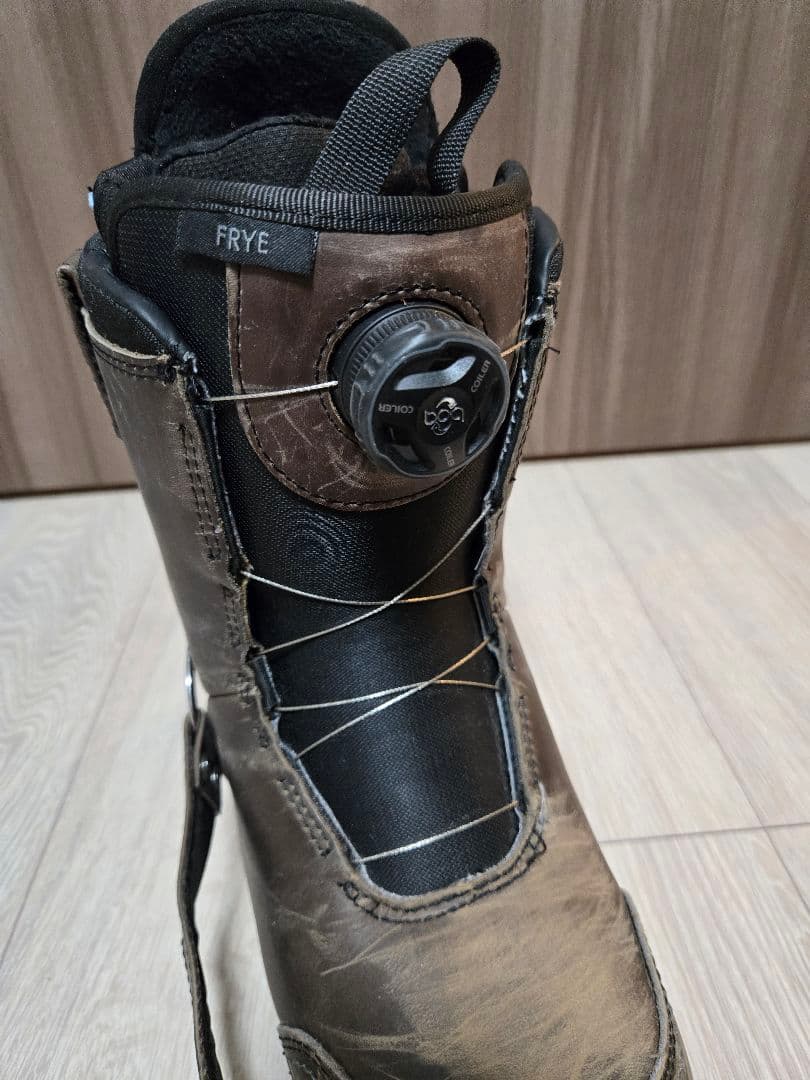 BURTON×Frye BOAブーツ 24 レザー バートン