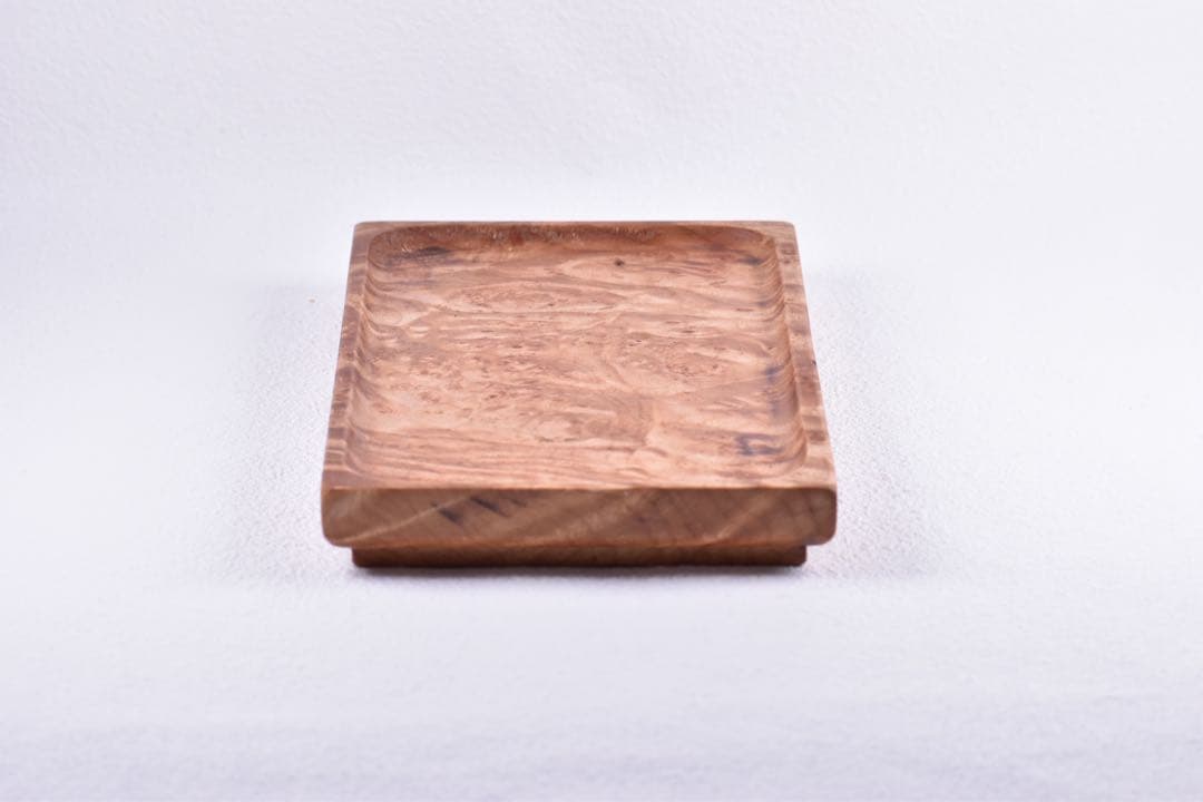 No.315メープル瘤のトレー・箔 - ウォルナット（No.234）