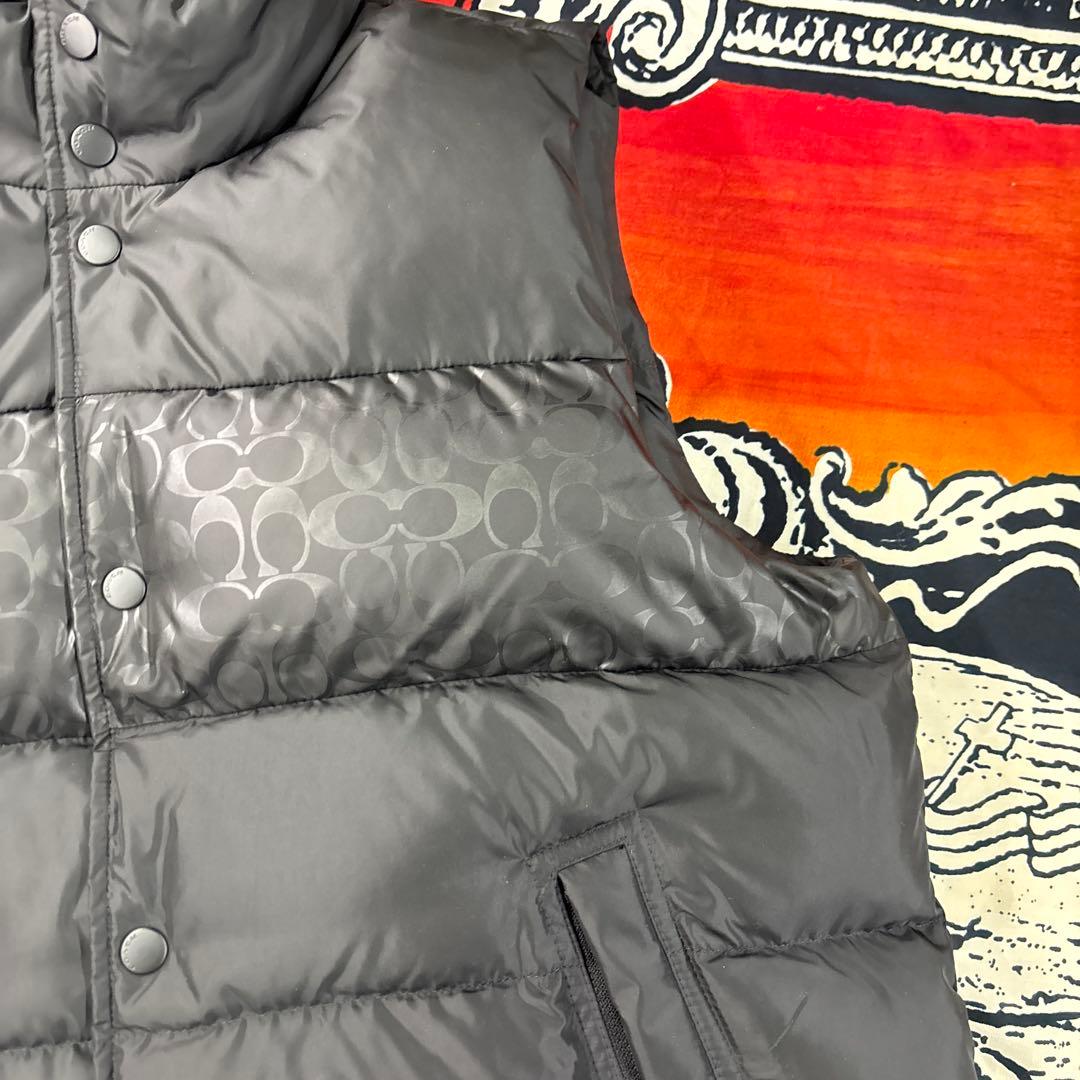 コーチ　coach リバーシブル ダウンベスト正規品 24時間限定値下げ