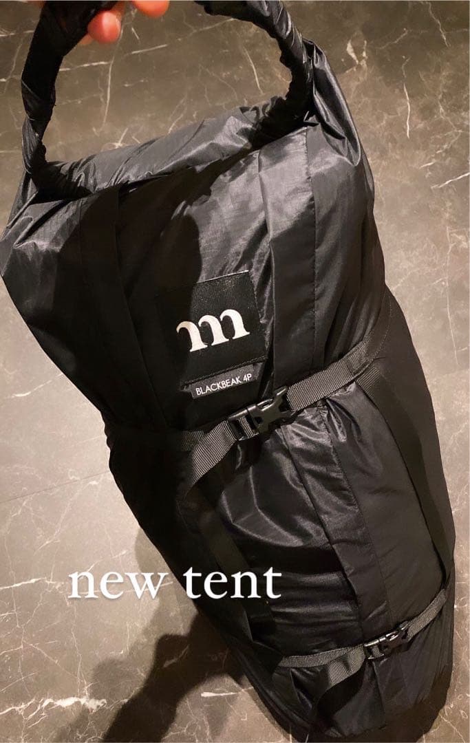 希少muraco BLACK BEAK 4P ムラコブラックビークグランドシート