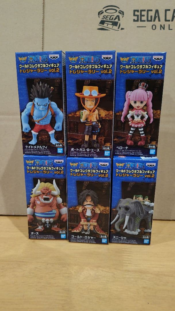 フィギュア トレジャーラリー 2 海外正規品 ワンピース ワーコレ