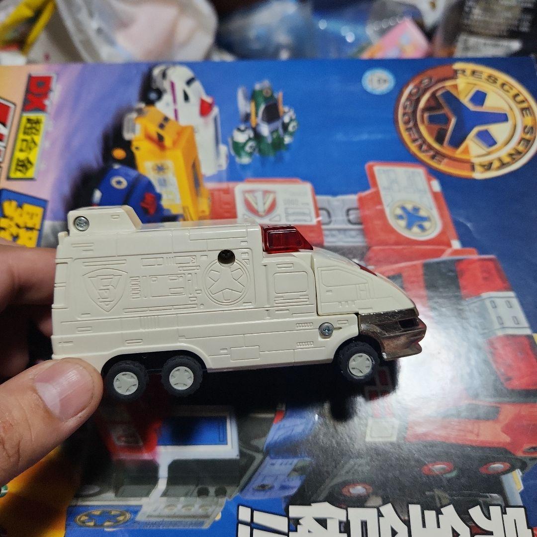 DX超合金 　救急戦隊ゴーゴーファイブ4個セット