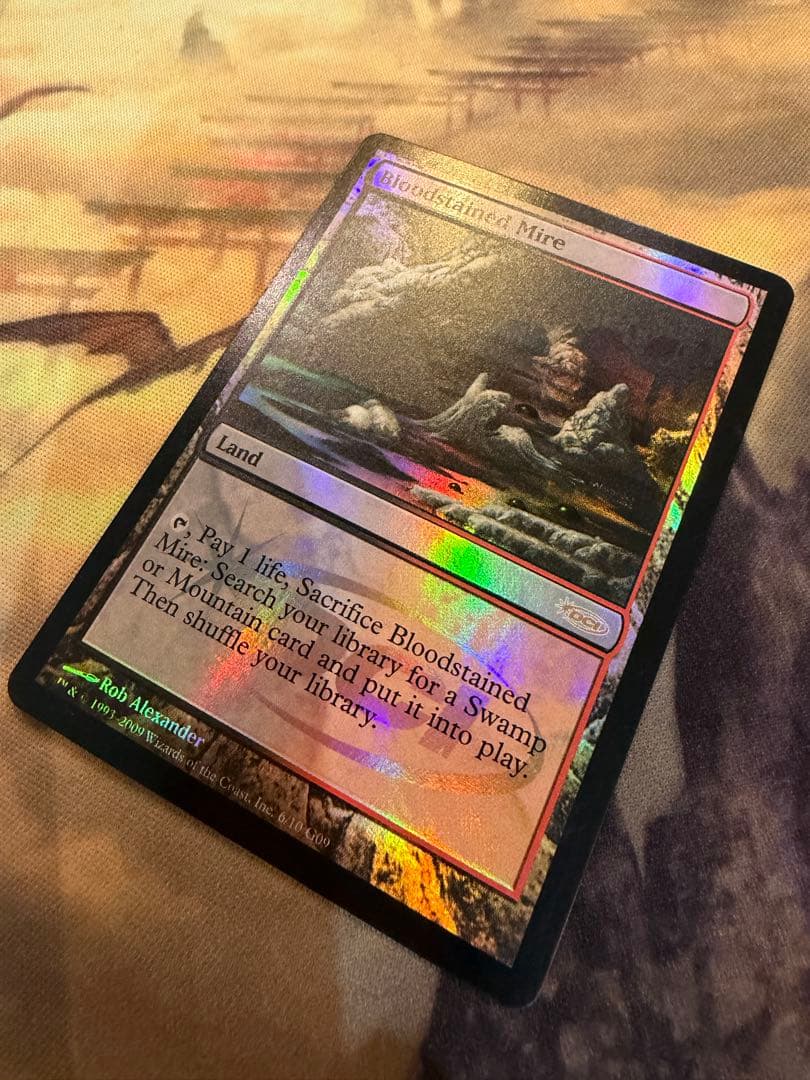 Mtg Foil 血染めのぬかるみ ジャッジ褒賞 プロモ