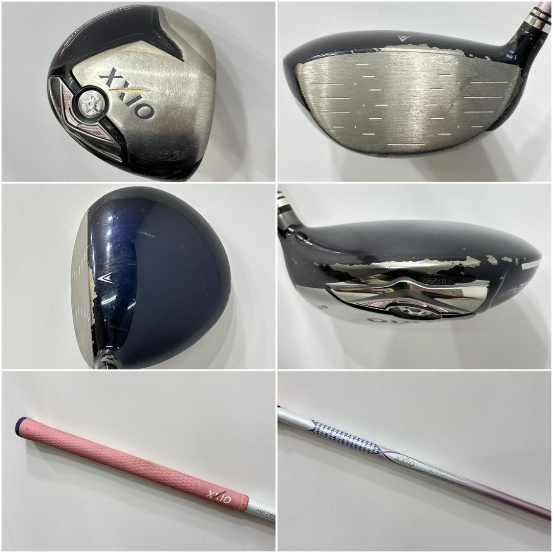 レディース右利き初心者用　ゼクシオ　5＆7代目　ハーフゴルフセット　W-2327