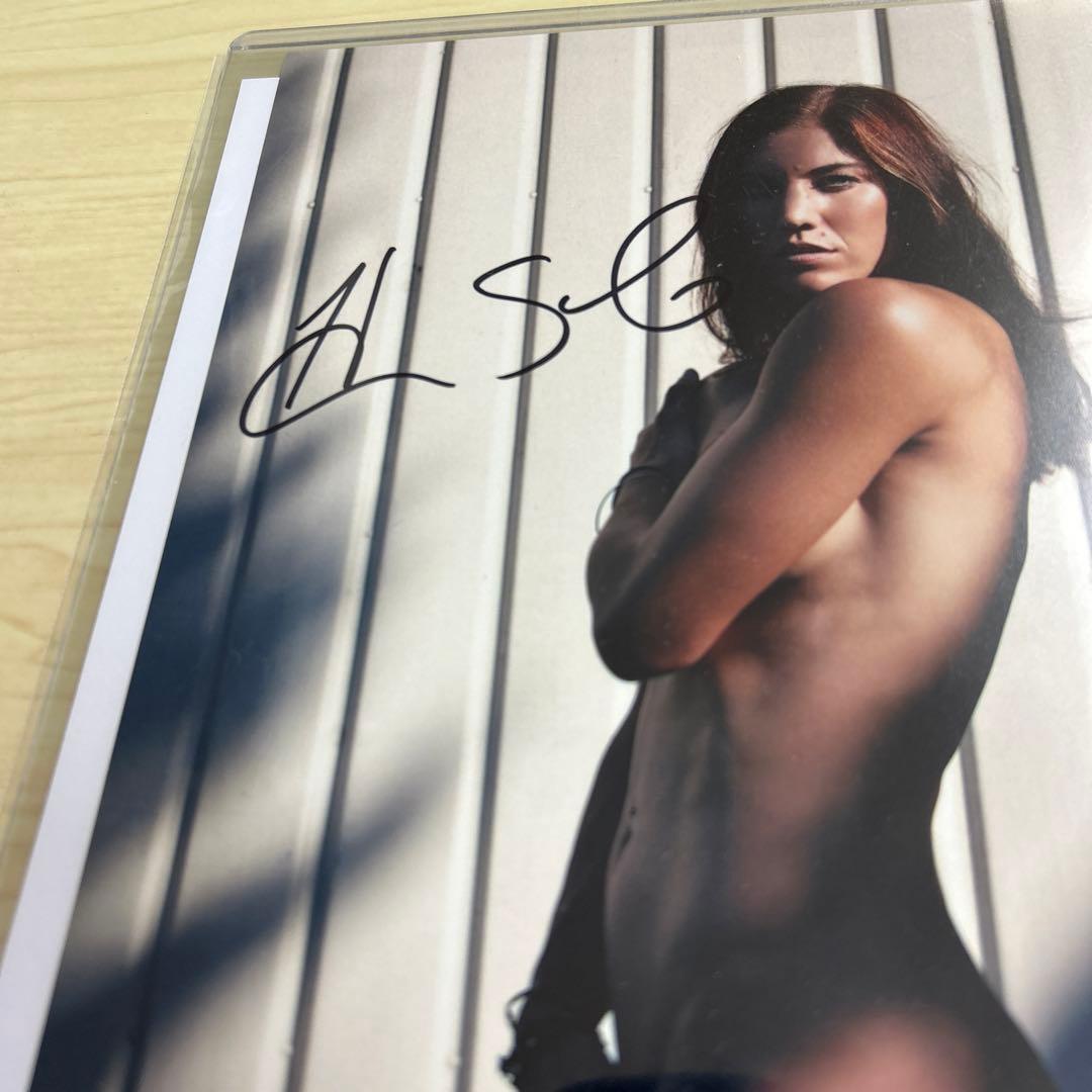 アメリカ女子サッカー代表 GK  ホープソロ　 証明書付き　直筆サイン入りフォト