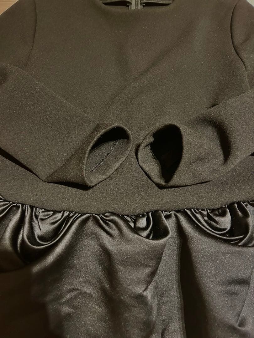 【取引中】Heve リップルペプラム ブラウス