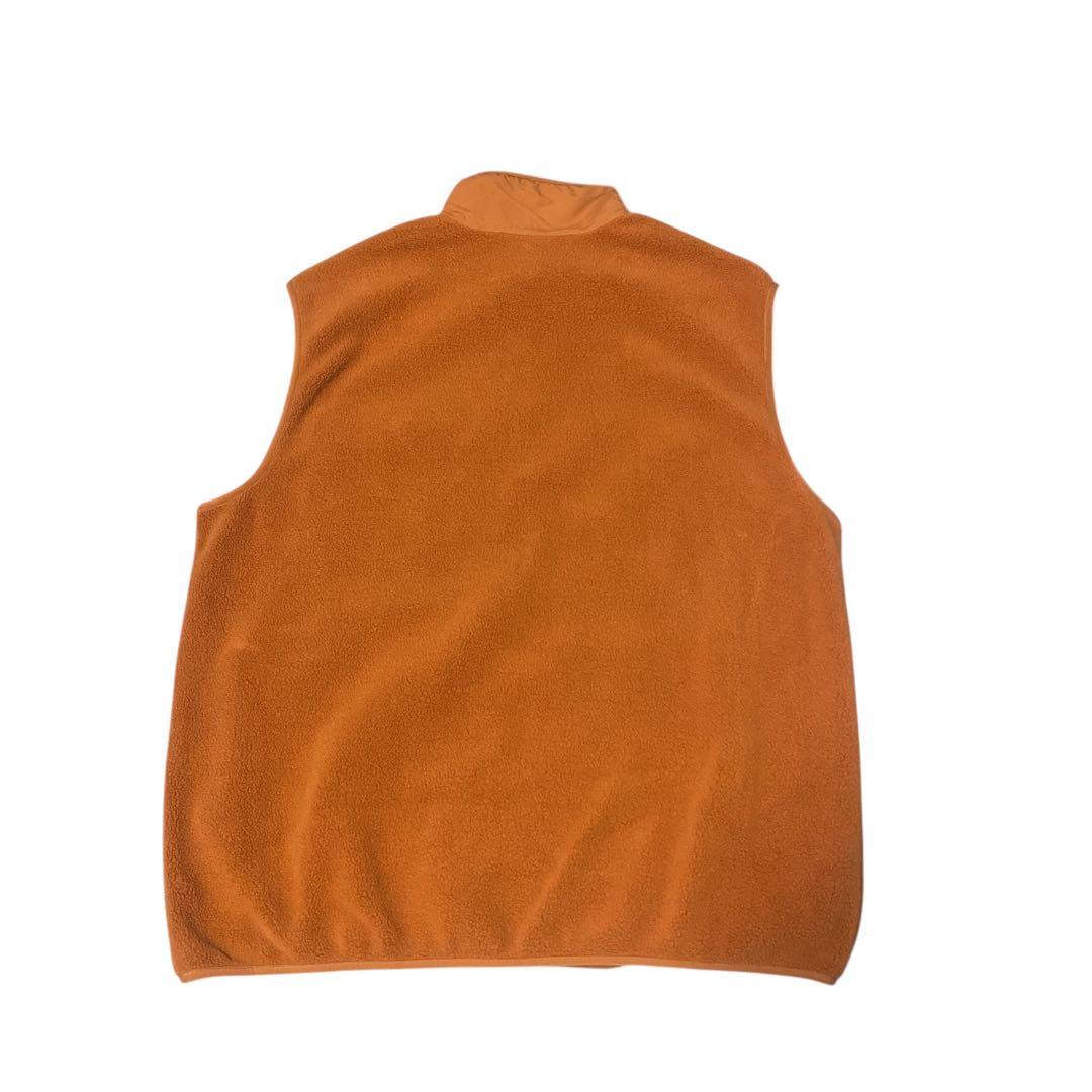 当日発送フォロー割FA24 patagonia フリースベスト XL オレンジ