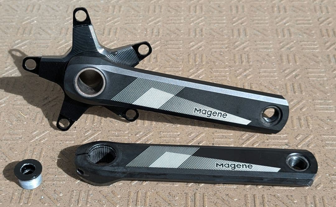 Magene p325 CS パワーメーター付きクランク 170mm