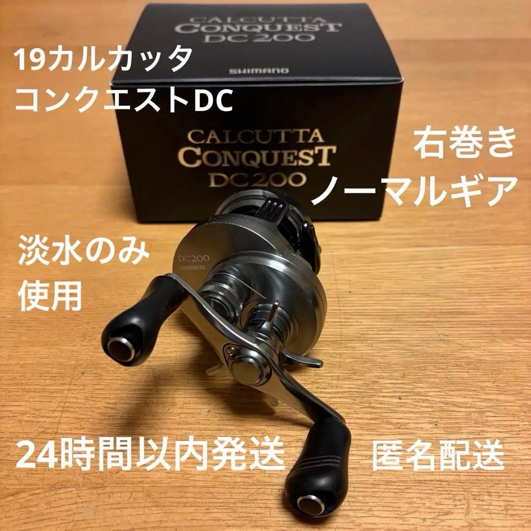【最安値】シマノ 19 カルカッタ コンクエスト DC 200