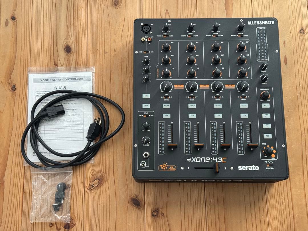Allen & Heath Xone:43C 元箱付【要メンテ・現状渡し】