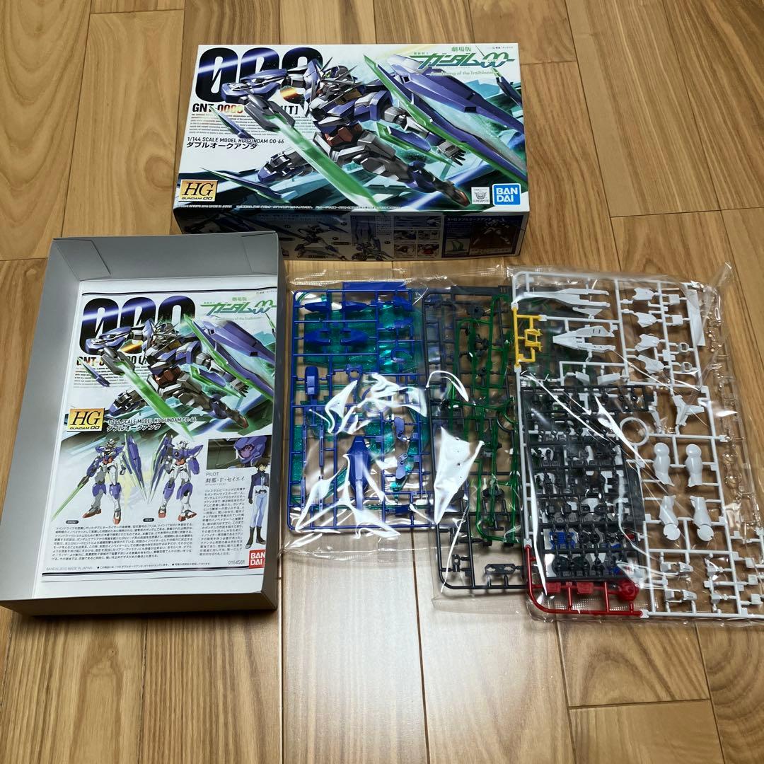 HG ダブルオークアンタ ラファエル サバーニャ ハルート最終決戦仕様セット