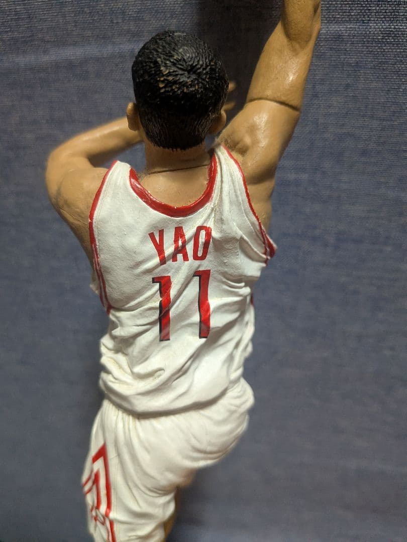 ロッドマン2体·モラント ボブルヘッド人形·ヤオ・ミンアクションフィギュアセット