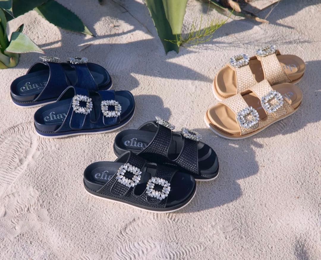 まる　chay collection by DIANA サンダル　ベージュ