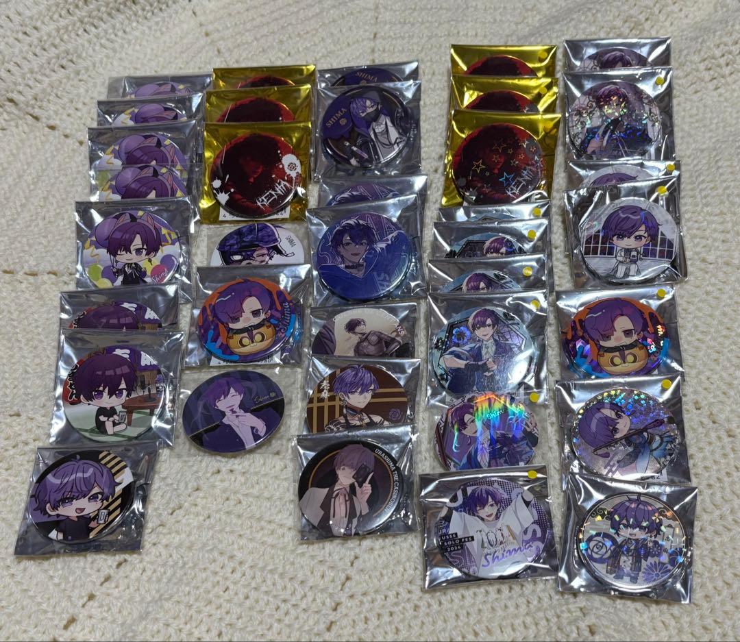 浦島坂田船 志麻 缶バッジ グッズ