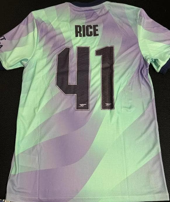 アーセナル　ライス　オーセンティック サード CL（M）2024-25