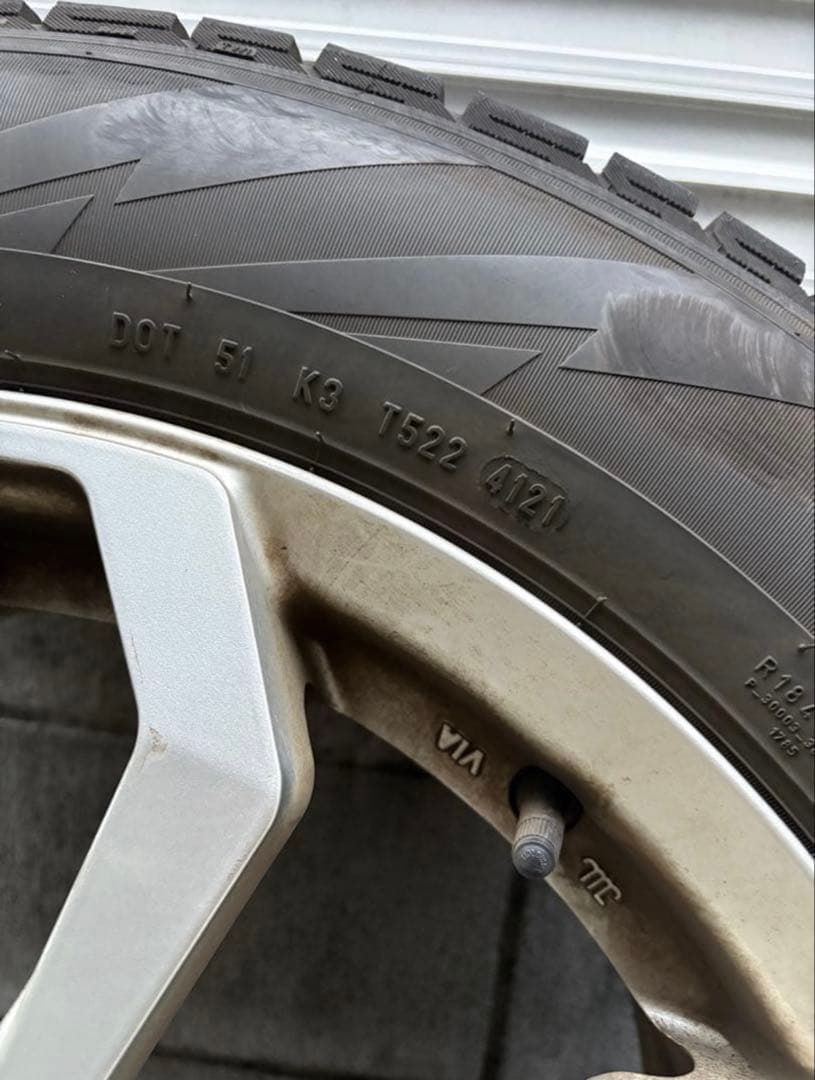 傷あり ディスカバリースポーツ 純正ホイール　 スタッドレス 直接引渡or着払