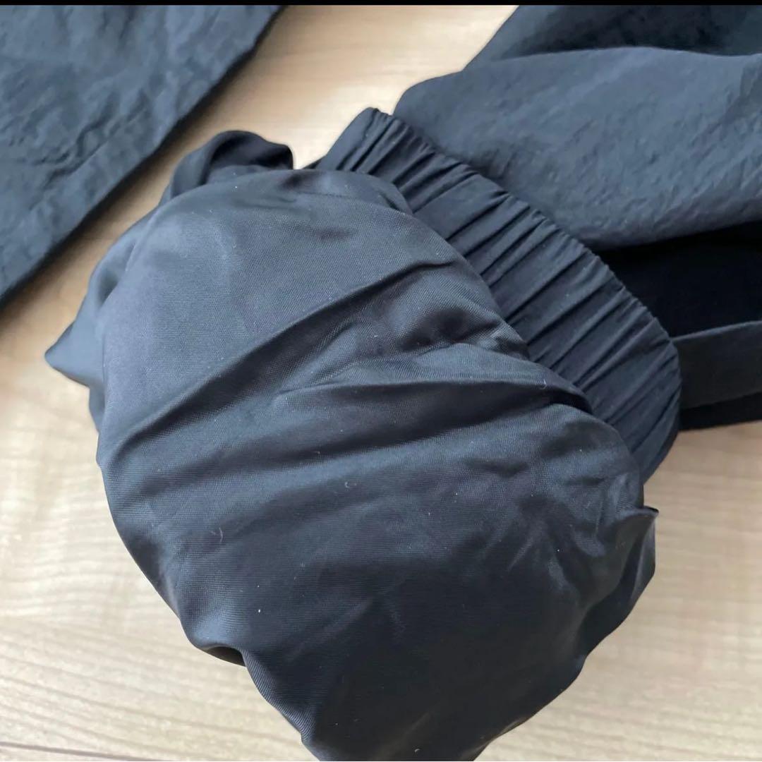 ナイキ　レディース　ウィンドブレーカー　上下セットアップ　ブラック　黒　L