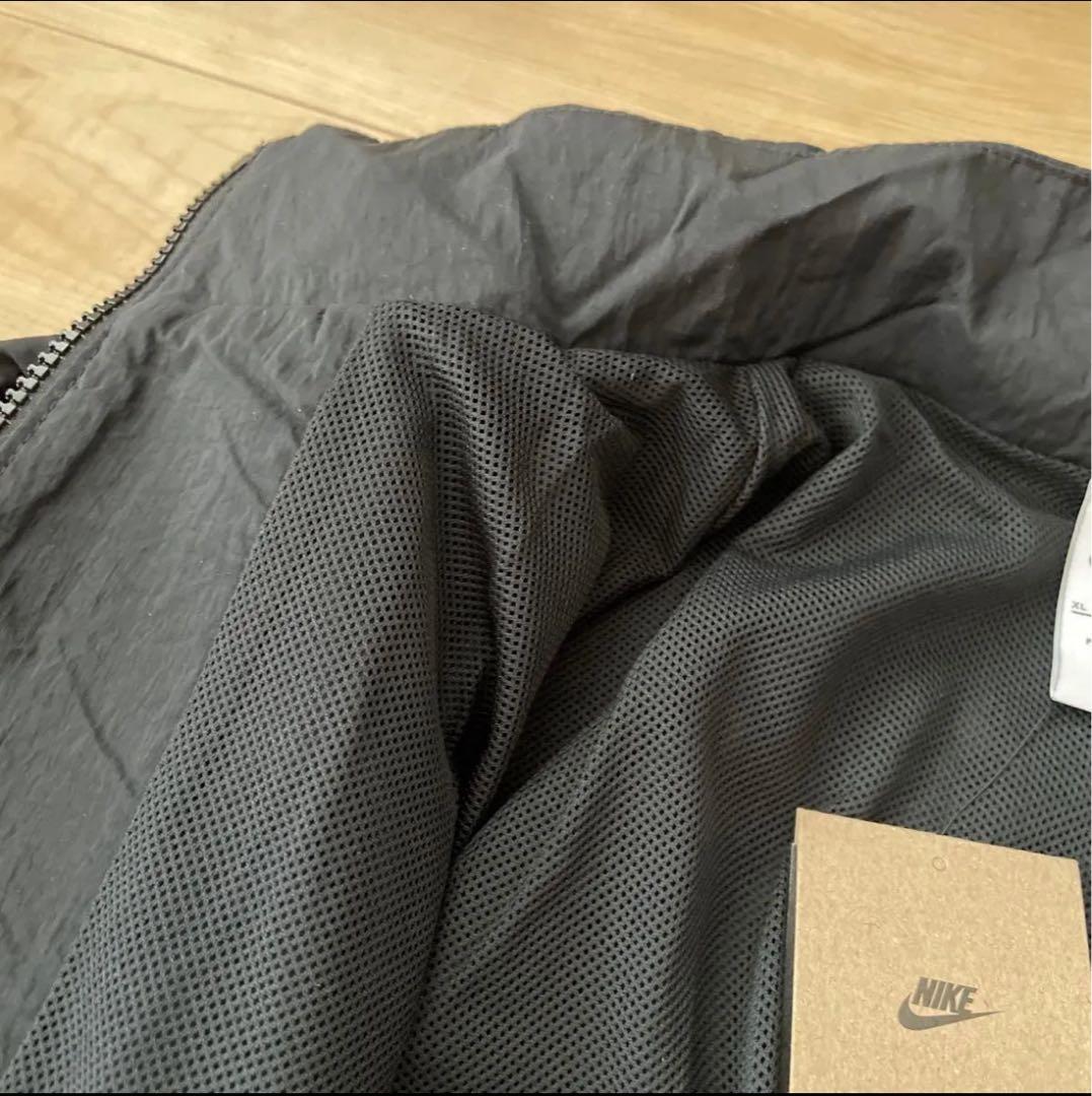 ナイキ　レディース　ウィンドブレーカー　上下セットアップ　ブラック　黒　L