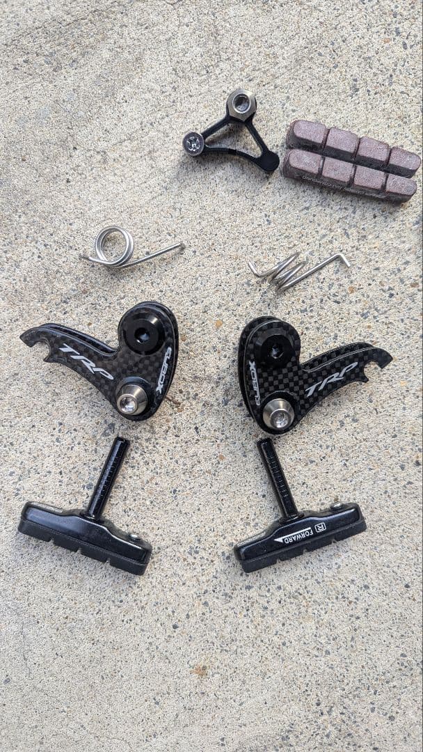 新品 軽量 TRP TRP EUROX CARBON カンチブレーキ