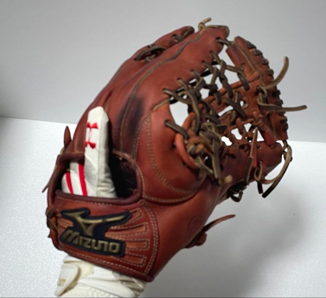 【週末限定値下げ】ミズノ 硬式 外野 グローバルエリート 旧ラベル ミズノプロ