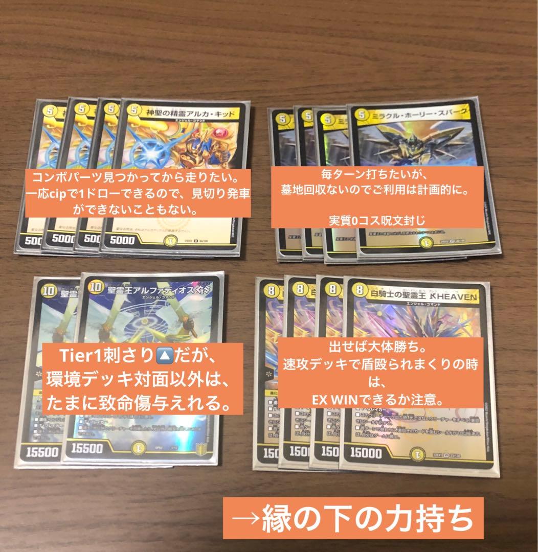 【らくらくメルカリ便＆即日発送】理不尽アルカディア　デッキ