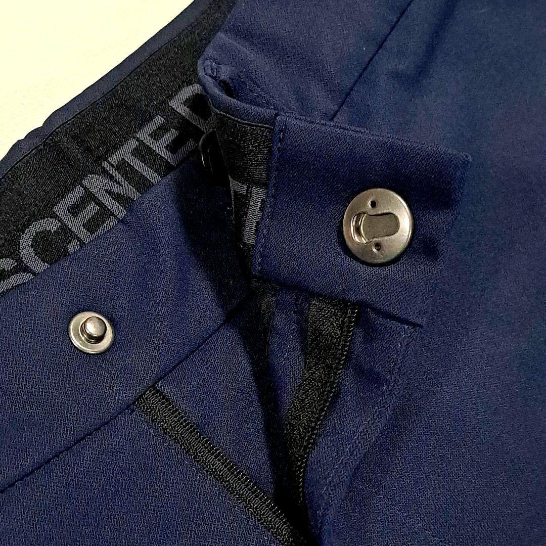 デサント　トラベルスーツ　セットアップスーツ　ストレッチ　ネイビー　AB5